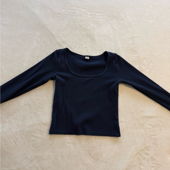 Gilly Hicks Navy Blue Waffle Knit Set - Picture 5 of 5